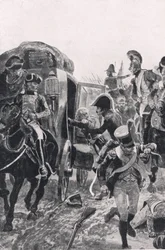 Flucht der spanischen Truppen am 27. Juli 1809